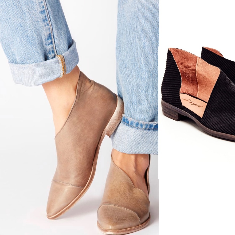 Free People Royale Asymmetrical Flat